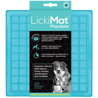 LickiMat Classic Playdate Slow Feeder for Dogs Lick Mat