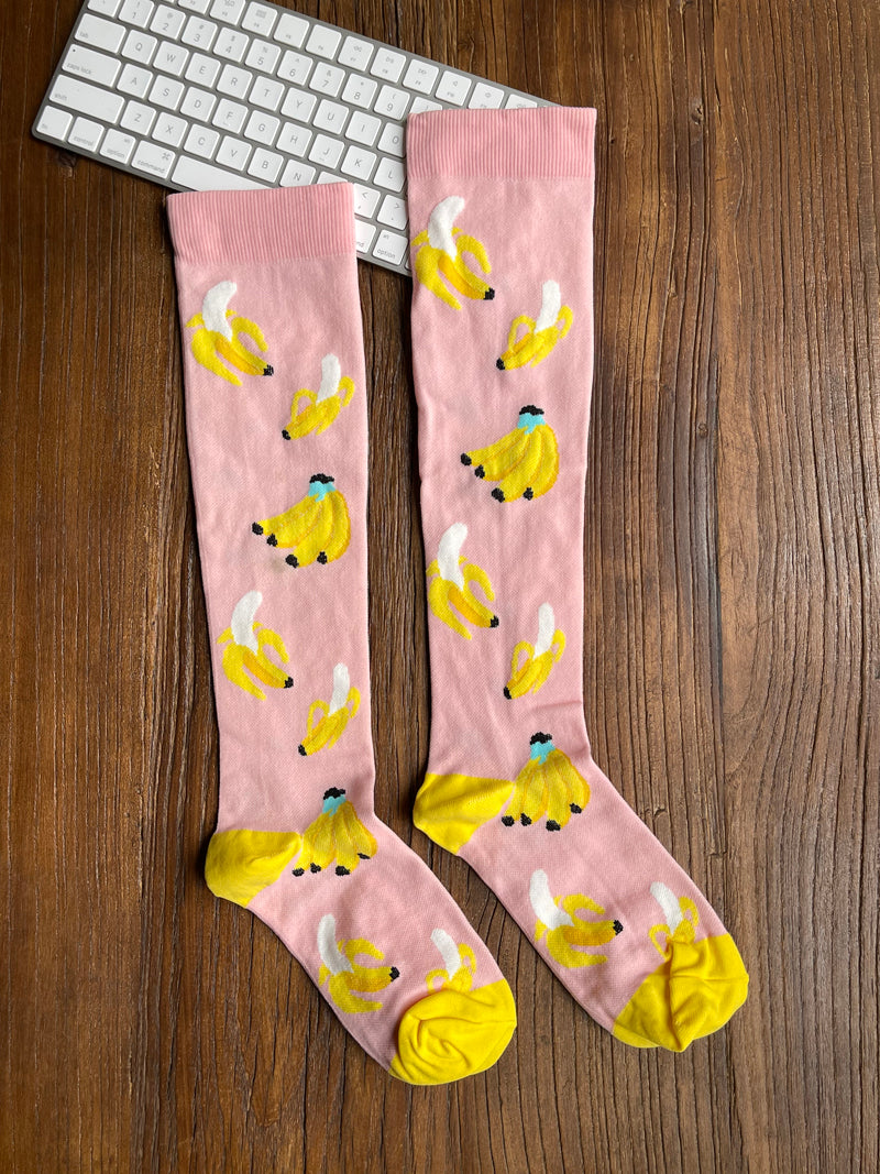 TrueTread Patterned Compression Socks