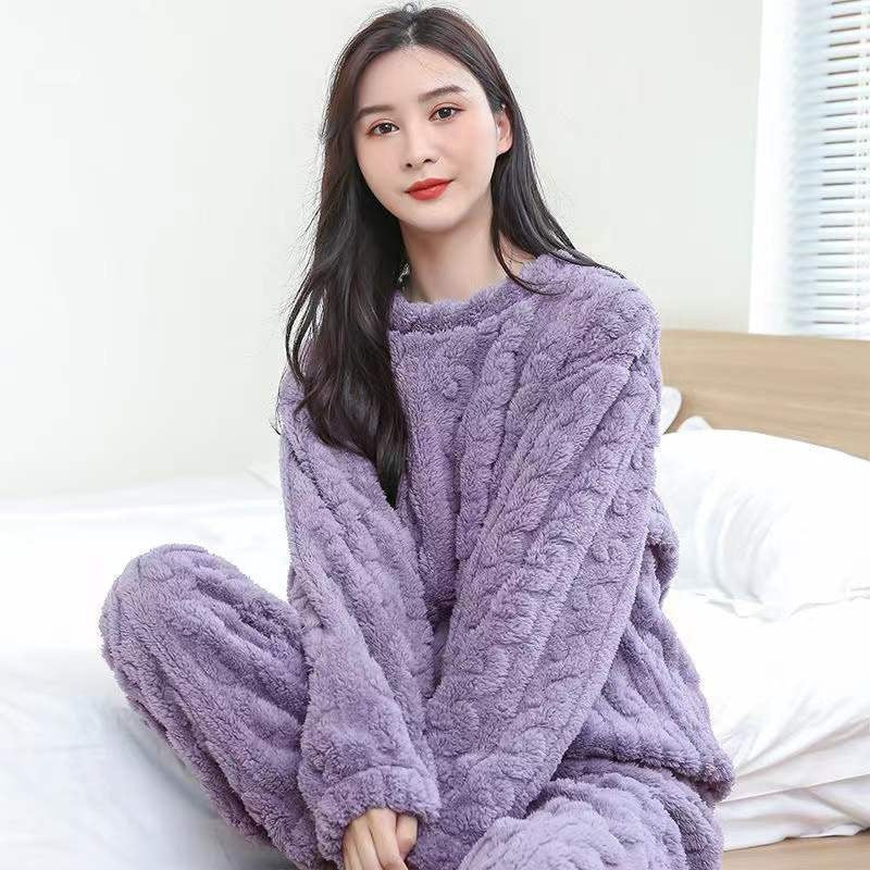 TrueTread Coral Velvet Pajamas