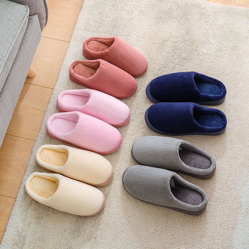 TrueTread Winter Coral Fleece Indoor Anti-Slip Slippers