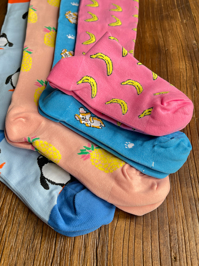 TrueTread Patterned Compression Socks