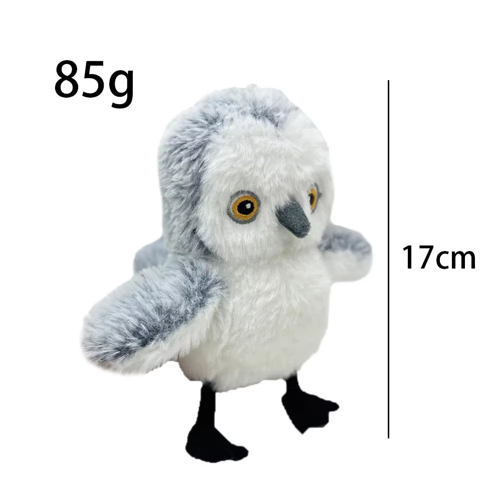 Cat Toy Flapping Bird Interactive Cat Toys Rechargeable Touch Activated Plush Toys Electric Bird Toy Washable Cat Plush Toys