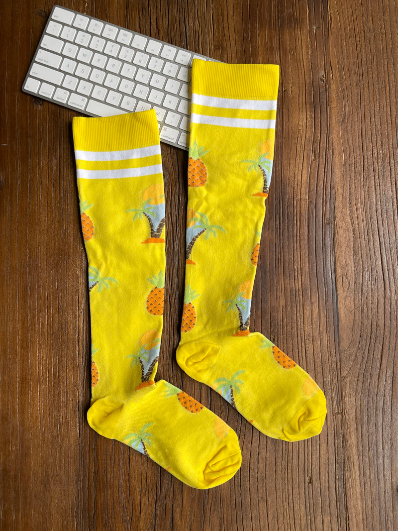 TrueTread Patterned Compression Socks