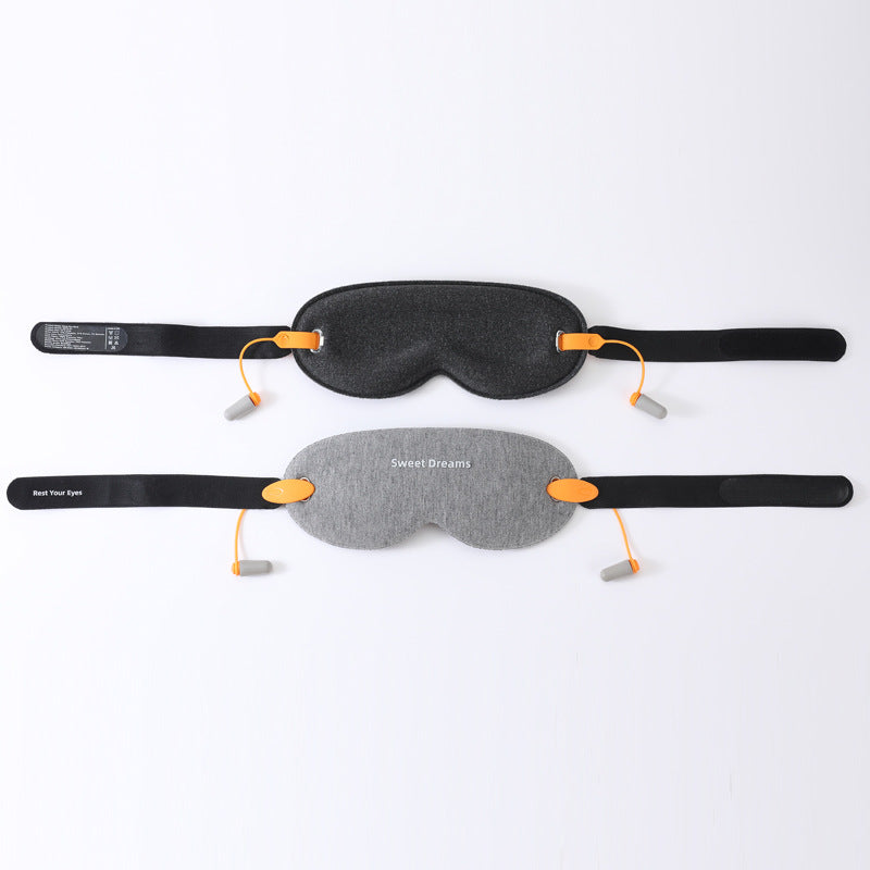 TrueTread 3D Memory Foam Sleep Eye Mask with Built-in Earplugs