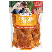 Pur Luv Dog Treats Chicken Jerky for Dogs Made with 100% Real Chicken Breast 32 Ounces Healthy Easily Digestible Long-Lasting High Protein Dog Treat Satisfies Dogs Urge to Chew