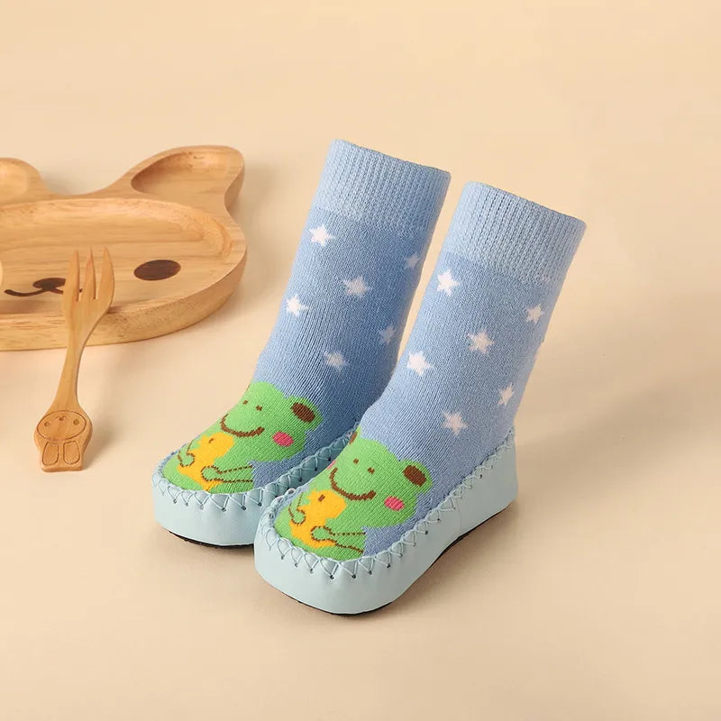 TrueTread Non-Slip Socks with Cork for Children Multivariant