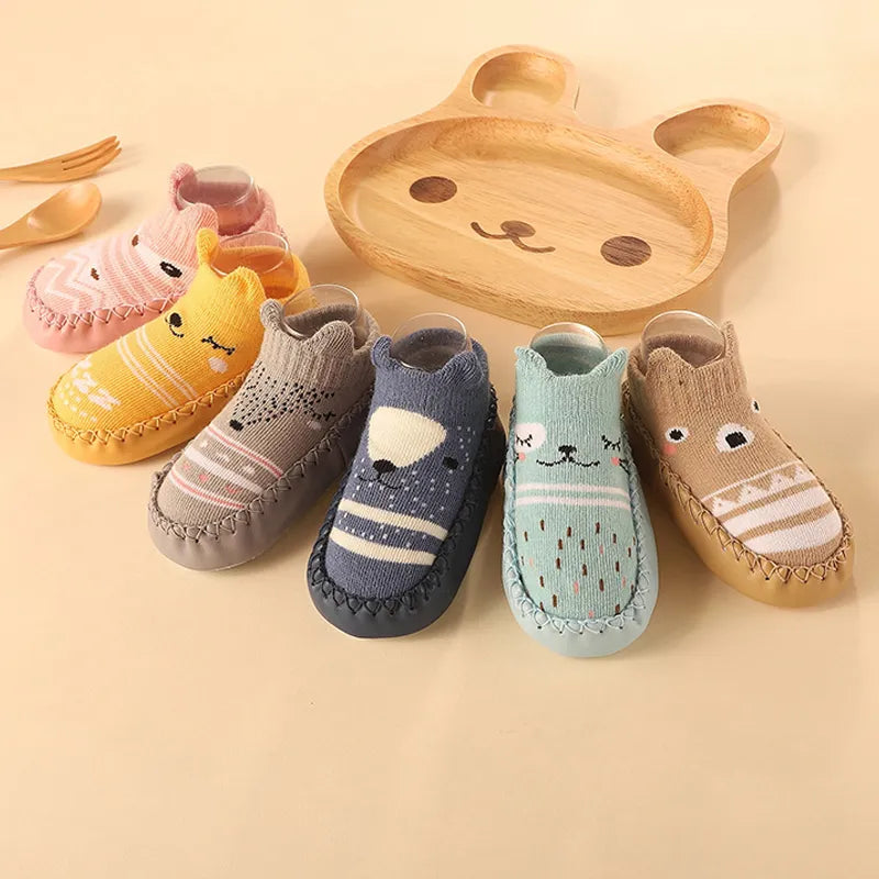 TrueTread Non-Slip Socks with Cork for Children Multivariant