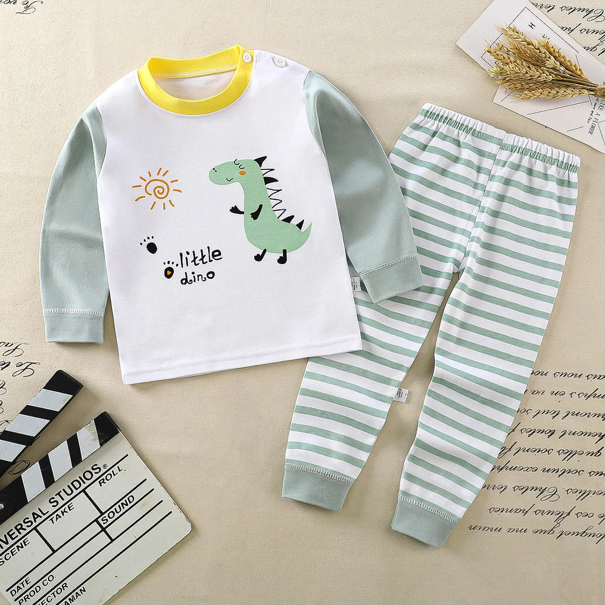 TrueTread Two Piece Cotton Pajamas