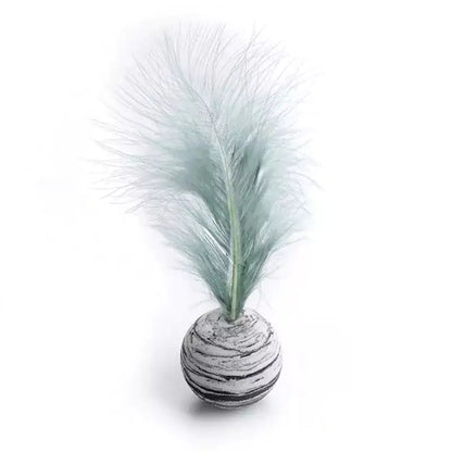 Cat Toy Feather Ball