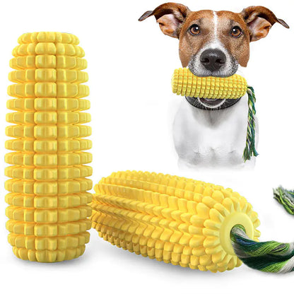 Realistic Corn Dog Toy for Chewing and Play
