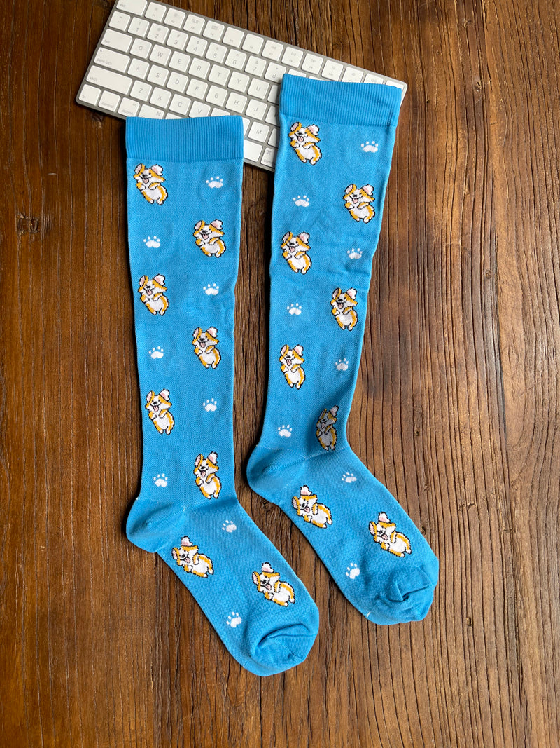 TrueTread Patterned Compression Socks