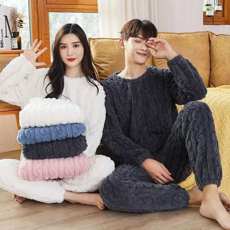 TrueTread Coral Velvet Pajamas