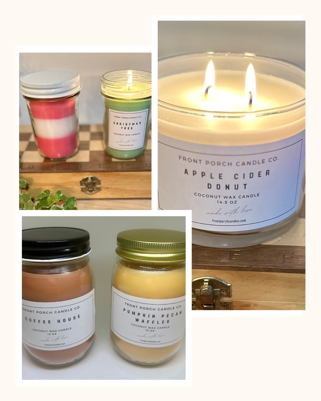 Seagrass & Sage Coconut Wax Candles- You Pick Size
