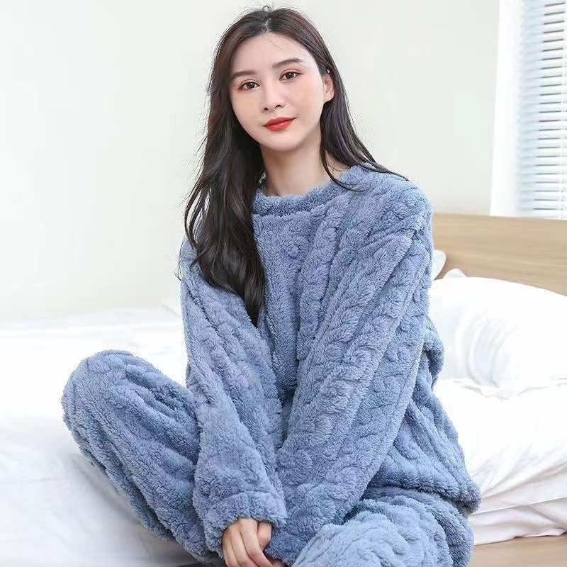 TrueTread Coral Velvet Pajamas