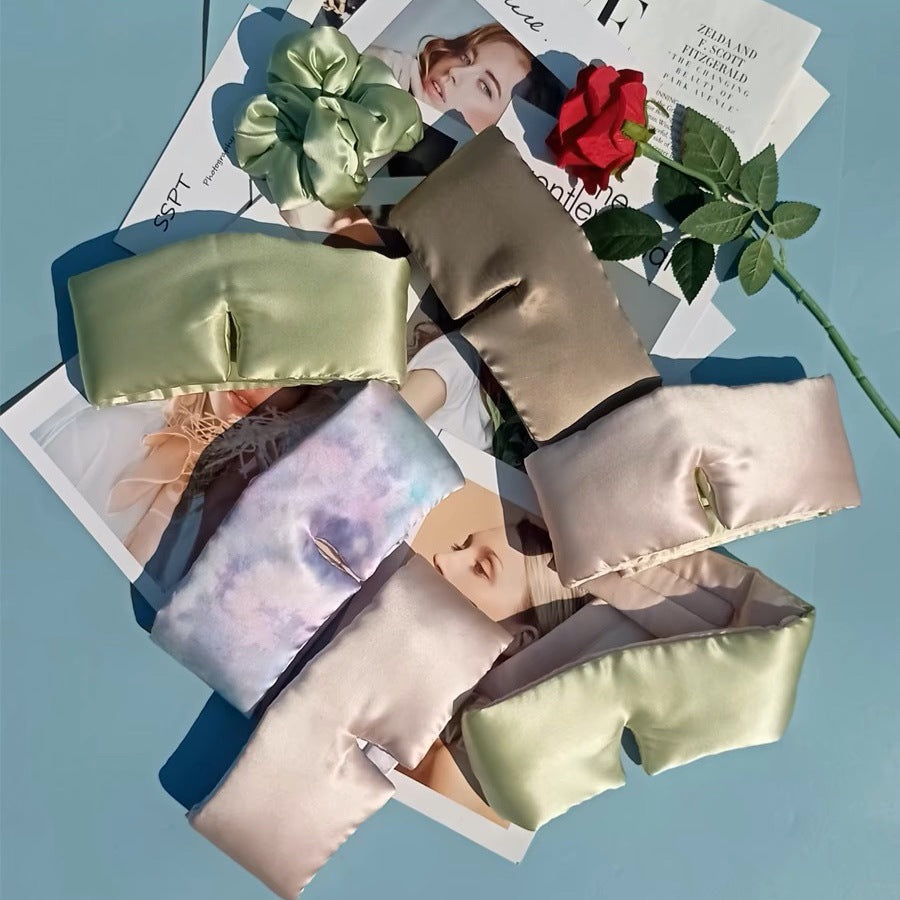 TrueTread Silk Eye Mask for Sleep Light-Blocking
