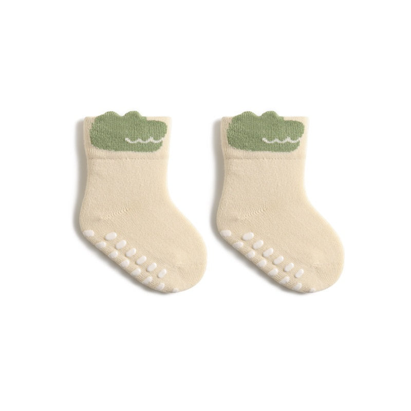Spring Baby Breathable Animals Cartoon Design Socks Non-Slip-1