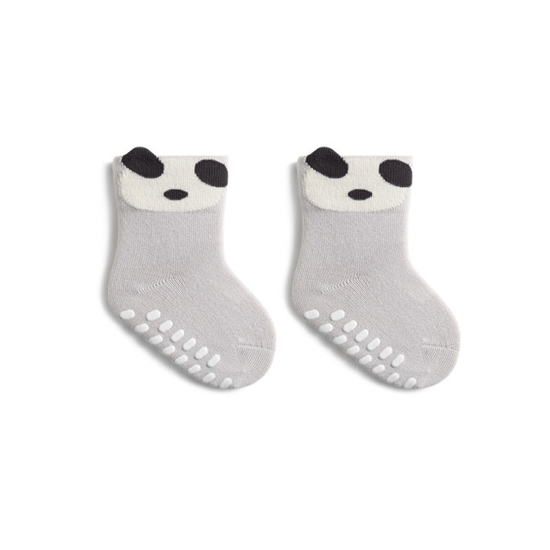 Spring Baby Breathable Animals Cartoon Design Socks Non-Slip-2
