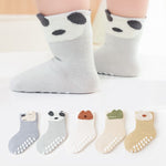 Spring Baby Breathable Animals Cartoon Design Socks Non-Slip-0