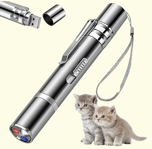 Interactive Indoor Cat Pointer Wand - Paw's & Price's
